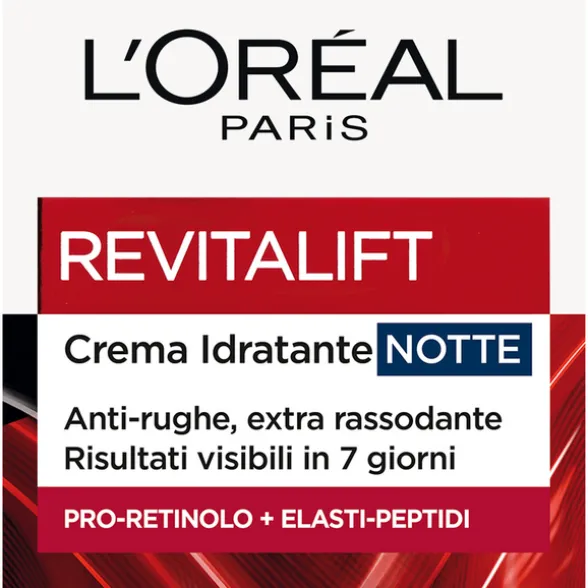 L'OREAL REVITALIFT CREMA IDRATANTE NOTTE ANTI RUGHE EXTRA RASSODANTE 50 ML