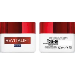 L'OREAL REVITALIFT CREMA IDRATANTE NOTTE ANTI RUGHE EXTRA RASSODANTE 50 ML