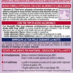 L'OREAL REVITALIFT FILLER TRATTAMENTO ANTI RUGHE NOTTE RIVOLUMIZZANTE 50 ML