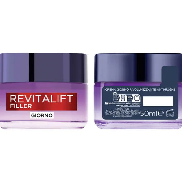 L'OREAL REVITALIFT FILLER TRATTAMENTO RIVOLUMIZZANTE ANTI RUGHE GIORNO 50 ML
