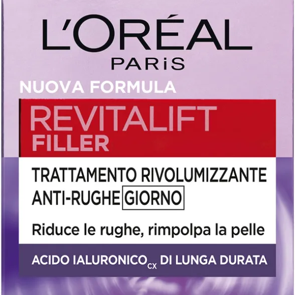 L'OREAL REVITALIFT FILLER TRATTAMENTO RIVOLUMIZZANTE ANTI RUGHE GIORNO 50 ML