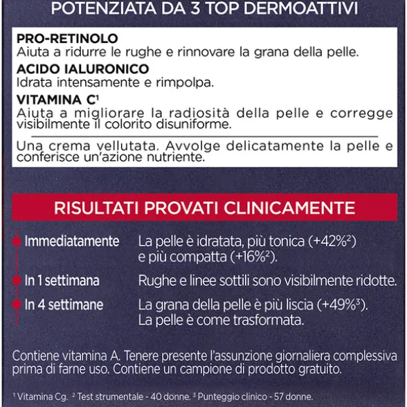 L'OREAL REVITALIFT LASER TRIPLA AZIONE CREMA ANTI ETA' GIORNO 50 ML
