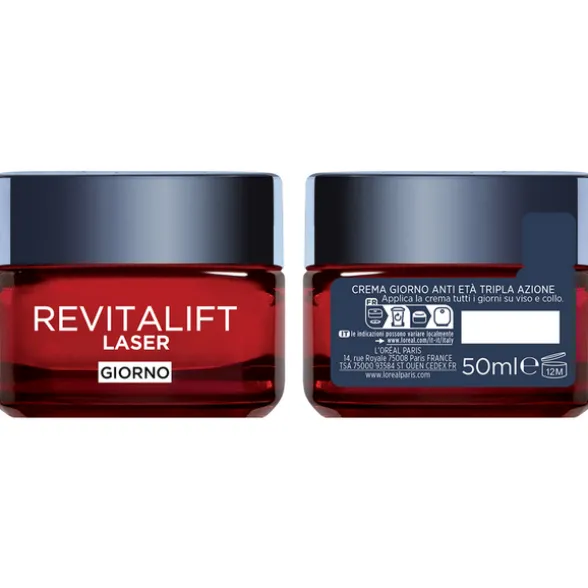 L'OREAL REVITALIFT LASER TRIPLA AZIONE CREMA ANTI ETA' GIORNO 50 ML