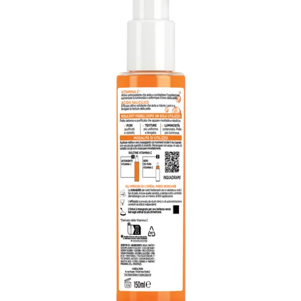 L'OREAL REVITALIFT VITAMINA C DETERGENTE VISO PELLI SENSIBILI 150 ML