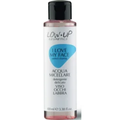 LOW UP COSMETICS ACQUA MICELLARE DETERGENTE DELICATO VISO OCCHI LABBRA 100 ML
