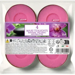 LUMELLE MAXI TEALIGHTS BENESSERE 4 PEZZI