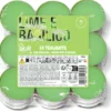 LUMELLE TEALIGHT PROFUMATE LIME E BASILICO 18 PEZZI