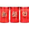 LUMINO VOTIVO SER 30T ROSSO IMMAGINI ASSORTITE LUMINI (durata 35 ore cad)