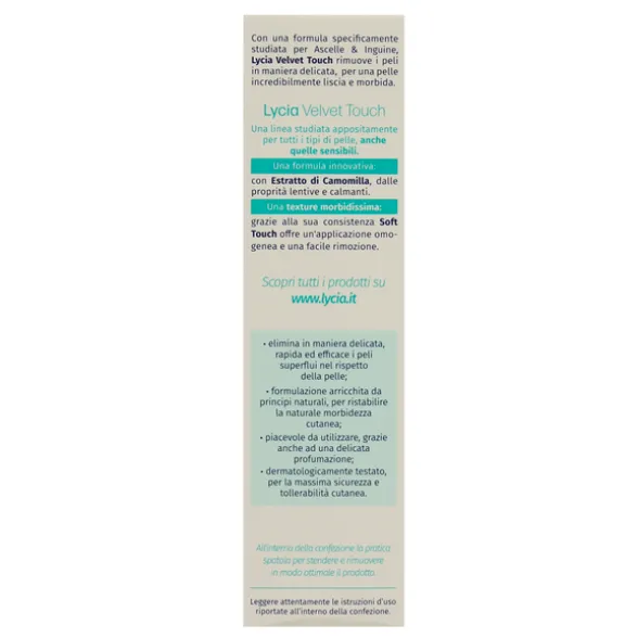 LYCIA CREMA DEPILATORIA ASCELLE & INGUINE 100 ML