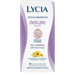 LYCIA DEPILAZIONE STRISCE BRACCIA-GAMBE PELLI SENSIBILI 20 PZ