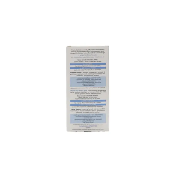 LYCIA DEPILAZIONE STRISCE VISO CON CERA D'API E OLIO JOJOBA 20 PZ