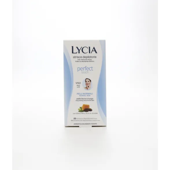LYCIA DEPILAZIONE STRISCE VISO CON CERA D'API E OLIO JOJOBA 20 PZ