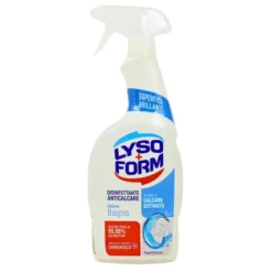 LYSOFORM SPRAY AZIONE BAGNO DISINFETTANTE ANTICALCARE SUPERFICI BRILLANTI 700 ML
