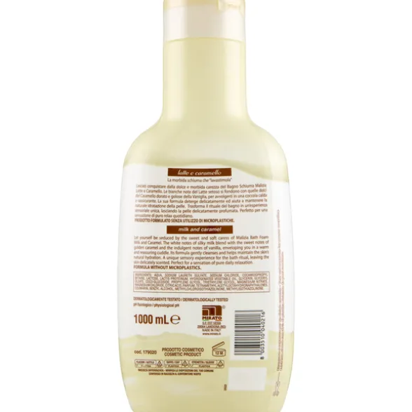 MALIZIA BAGNOSCHIUMA LATTE e CARAMELLO 1000 ML