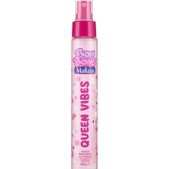 MALIZIA BON BONS ACQUA PROFUMATA GLITTERATA QUEEN VIBES 75 ML
