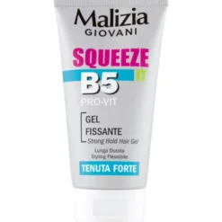 MALIZIA GIOVANI GEL FISSANTE LUNGA DURATE TENUTA FORTE SQUEEZE-IT B5 PRO-VIT 150 ML