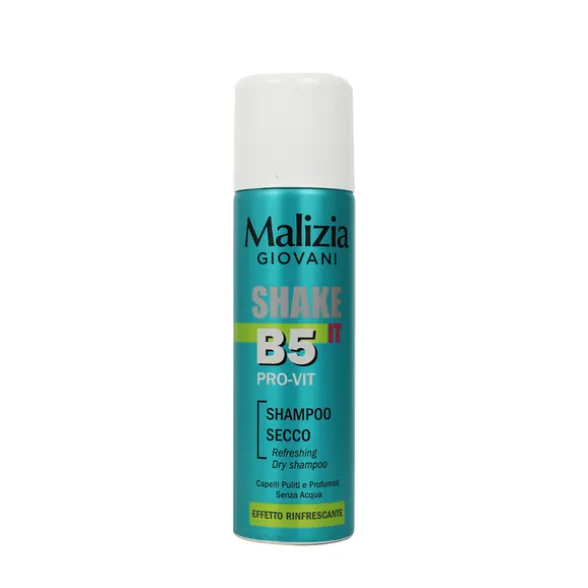 MALIZIA GIOVANI SHAMPOO SECCO EFFETTO RINFRESCANTE SHAKE-IT B5 PRO-VIT 200 ML