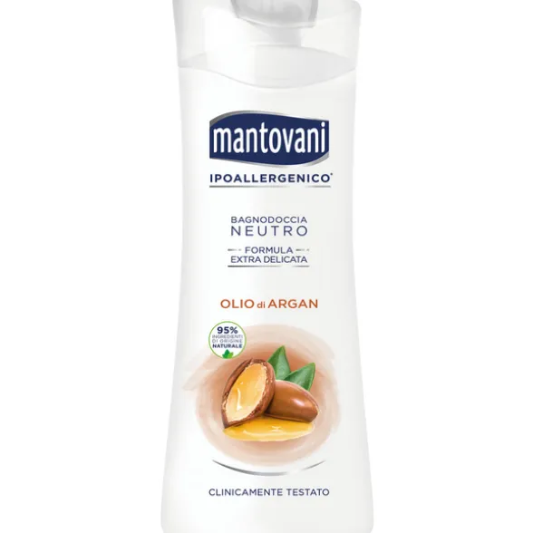 MANTOVANI BAGNODOCCIA NEUTRO OLIO DI ARGAN 400+100 ML