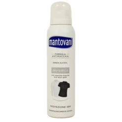 MANTOVANI DEODORANTE SPRAY INVISIBILE ORIGINAL ANTI MACCHIA 48h 150 ML