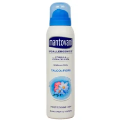 MANTOVANI DEODORANTE SPRAY TALCO E FIORI BIANCHI 150 ML