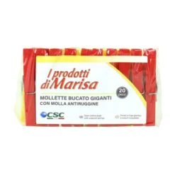 MARISA MOLLETTE BUCATO COLORATE CON MOLLA ANTIRUGGINE 20 PZ