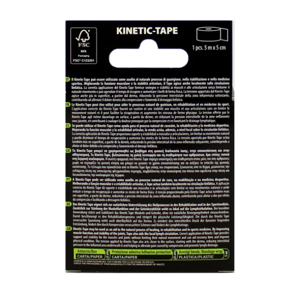 MEGAPLAST NASTRO ADESIVO KINETIC TAPE m5 x 5cm PELLE
