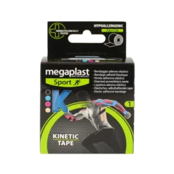 MEGAPLAST NASTRO ADESIVO KINETIC TAPE m5 x 5cm BLU