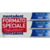 MENTADENT DENTIFRICIO WHITE SYSTEM 3 PEZZI DA 75 ML