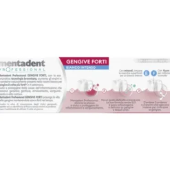 MENTADENT PROFESSIONAL GENGIVE FORTI BIANCO INTENSO DENTIFRICIO 75 ML