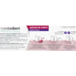 MENTADENT PROFESSIONAL GENGIVE FORTI ANTIPLACCA DENTIFRICIO 75 ML