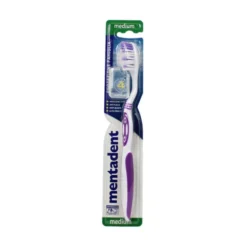 MENTADENT SPAZZOLINO DENTI PROTEZIONE CARIE 42MM MEDIO