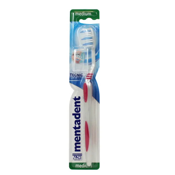MENTADENT SPAZZOLINO DENTITECNIC 3 MEDIO+COPRISETOLE