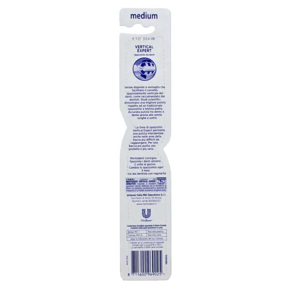 MENTADENT SPAZZOLINO DENTIVERTICAL EXPERT MEDIUM