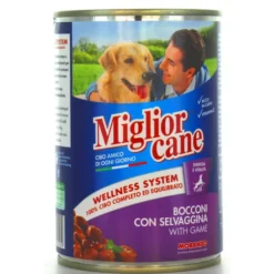 MIGLIOR CANE BOCCONI SELVAGGINA LATTINA 405 GR