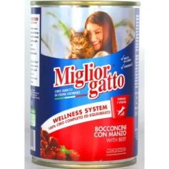 MIGLIOR GATTO BOCCONCINI MANZO LATTINA 405 GRAMMI