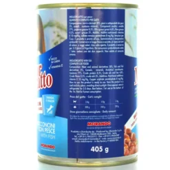 MIGLIOR GATTO BOCCONCINI PESCE LATTINA 405 GRAMMI