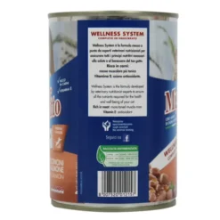 MIGLIOR GATTO BOCCONCINI SALMONE BARATTOLO A STRAPPO 405 GRAMMI