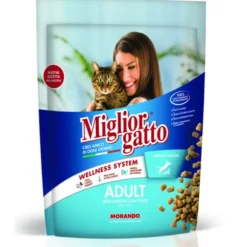 MIGLIOR GATTO CLASSICA DRY CROCCANTINI CON PESCE BUSTA 400 GR.