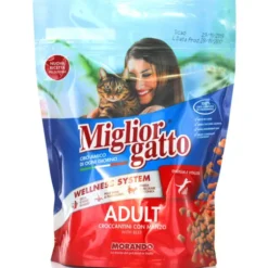 MIGLIOR GATTO CROCCANTINI CARNE BUSTA 400 GRAMMI