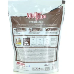 MIGLIOR GATTO STERILIZED CROCCANTINI POLLO DELICATO BUSTA 400 GRAMMI