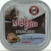 MIGLIOR GATTO STERILIZED PESCE AZZURRO e GAMBERETTI VASCHETTA 100 GRAMMI