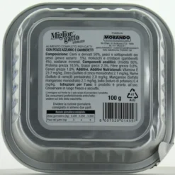 MIGLIOR GATTO STERILIZED PESCE AZZURRO e GAMBERETTI VASCHETTA 100 GRAMMI