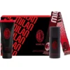 MILAN COFANETTO DEODORANTE 150 ML + SHOWER GEL TUBO 200 ML + SCIARPA DA STADIO UFFICIALE