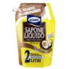 MIL MIL SAPONE LIQUIDO MANI RICARICA BUSTA 2 LITRI COCCO & VANIGLIA