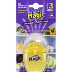 MISTER MAGIC L'OVETTO PULCINO ELIMINA ODORI PER FRIGO AL LIMONE