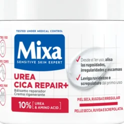 MIXA BODY UREA CICA REPAIR CREMA RIGENERANTE PELLE SECCA e IRREGOLARE VASO 400 ML