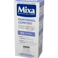 MIXA PANTHENOL COMFORT CREMA MULTIUSO CALMANTE, LENITIVA, RIGENERANTE PELLI SENSIBILI 50 ML