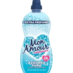 MON AMOUR AMMORBIDENTE CONCENTRATO CON EXTRA PROFUMO AZZURRO PURO 650 ML 26 LAVAGGI
