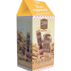 NANI' COLLEZIONE GOURMAND CONFEZIONE ACQUA PROFUMATA 75 ML + BAGNODOCCIA 300 ML COOKIES & BISCUITS