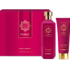 NASHJA DARK CHERRY COFANETTO ALL OVER SPRAY 150 ML + BODY LOTION 100 ML